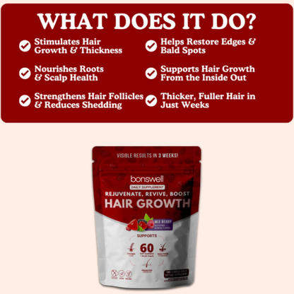 Rejuvenate, Revive & Boost – Visible Hair Growth in 3 Weeks