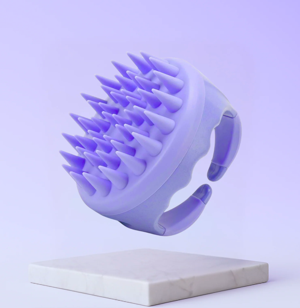 Hair serum scalp applicator